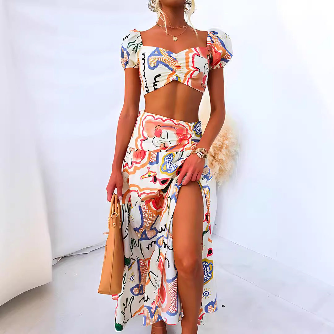 The Aria Paintstroke Co-Ord Set