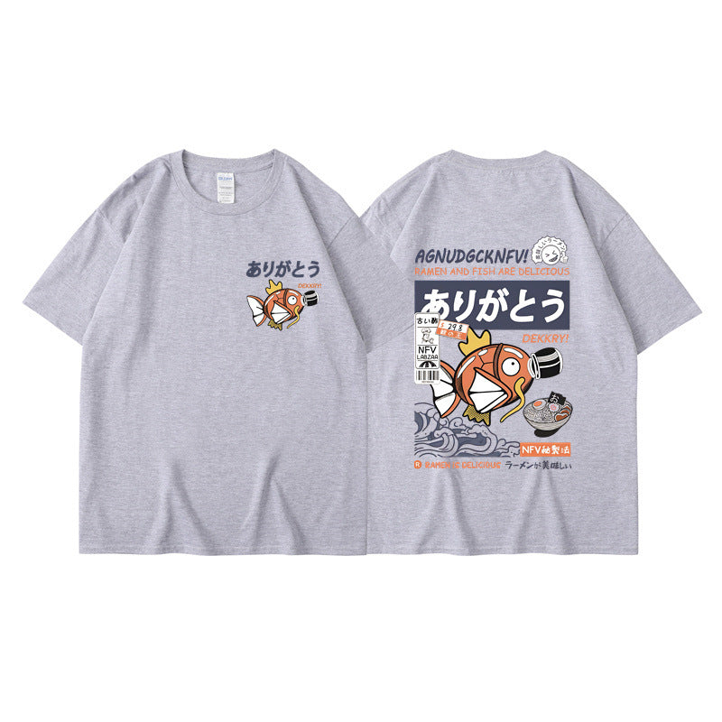 Hip-Hop Harajuku Japanese Style Konnichiwa T-Shirt