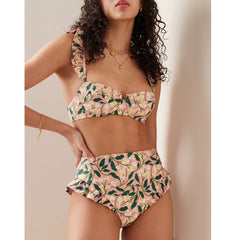 Flora Camille Ruffle Bikini Set
