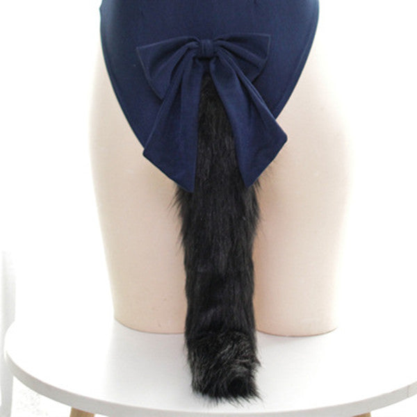 Lolita one-piece Swimsuit + Tail