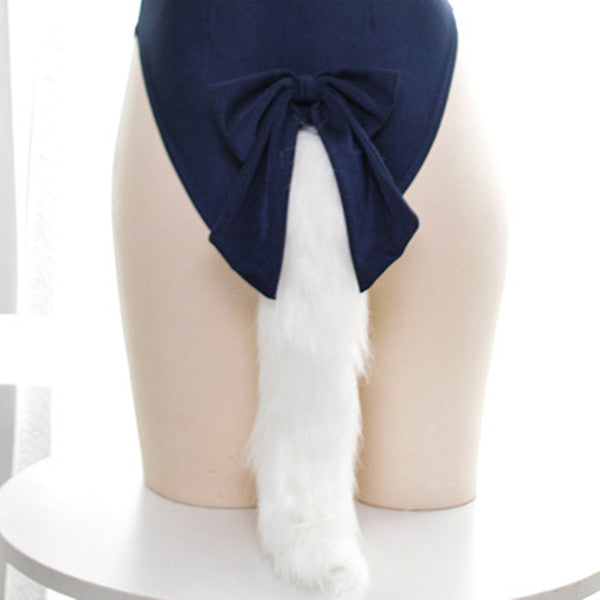 Lolita one-piece Swimsuit + Tail