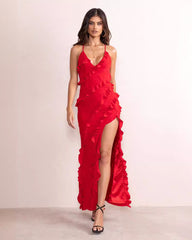 Flaming Maxi Dress