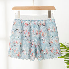 Together At Last Floral Eyelet Shorts