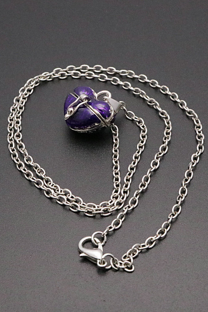 Heart Locket Chain Necklace