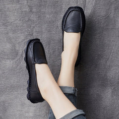 Loafers Shoes for Comfortable Soft Soled Leather Handmade