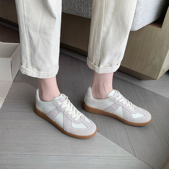 Leather Sneakers Casual Comfortable Shoes