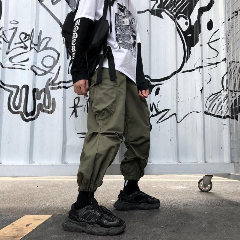 Big Pockets Japanese Style Pants