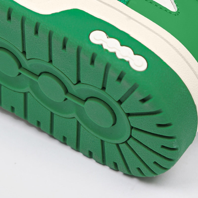 Phat Lace Sneakers - Cloud White/Lucky Green