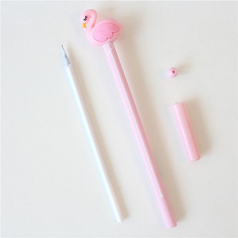 Pink Flamingo Gel Pen 3Pcs
