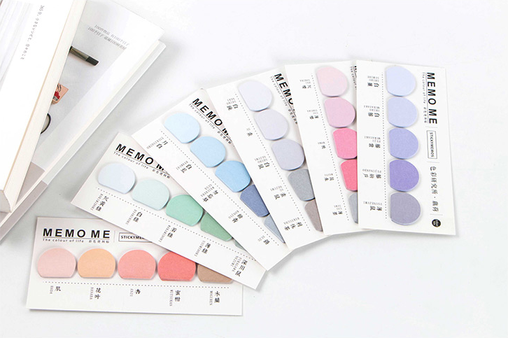Round Gradient Color Sticky Notes