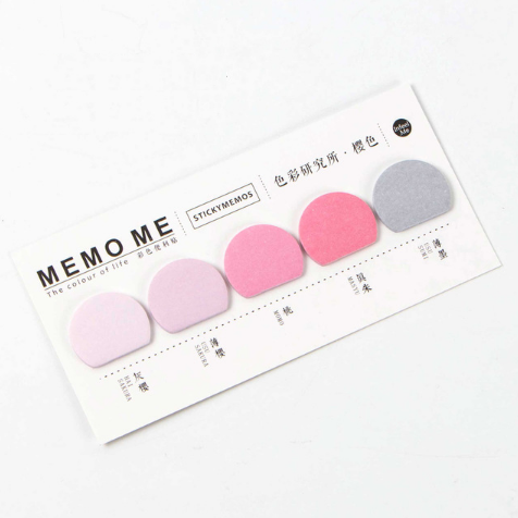 Round Gradient Color Sticky Notes