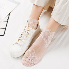 Invisible Lace Socks Thin