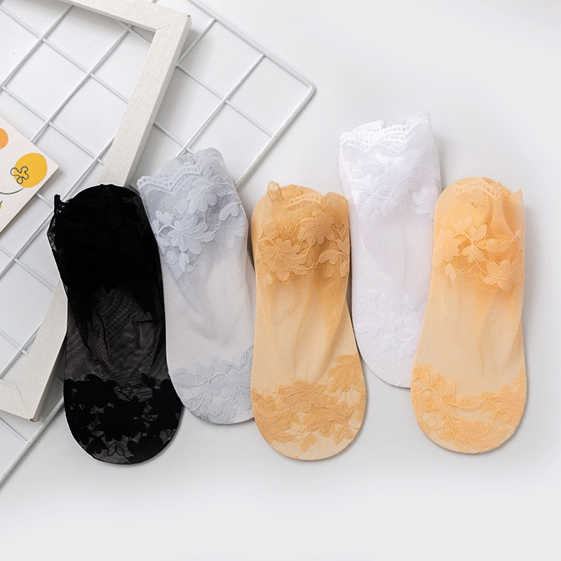 Invisible Lace Socks Thin