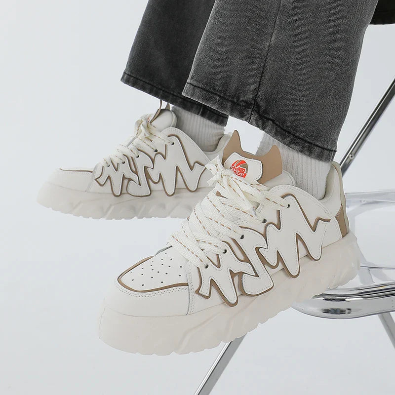K-Fashion Lettered Sneakers