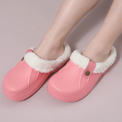 Fuzzy Waterproof Slippers