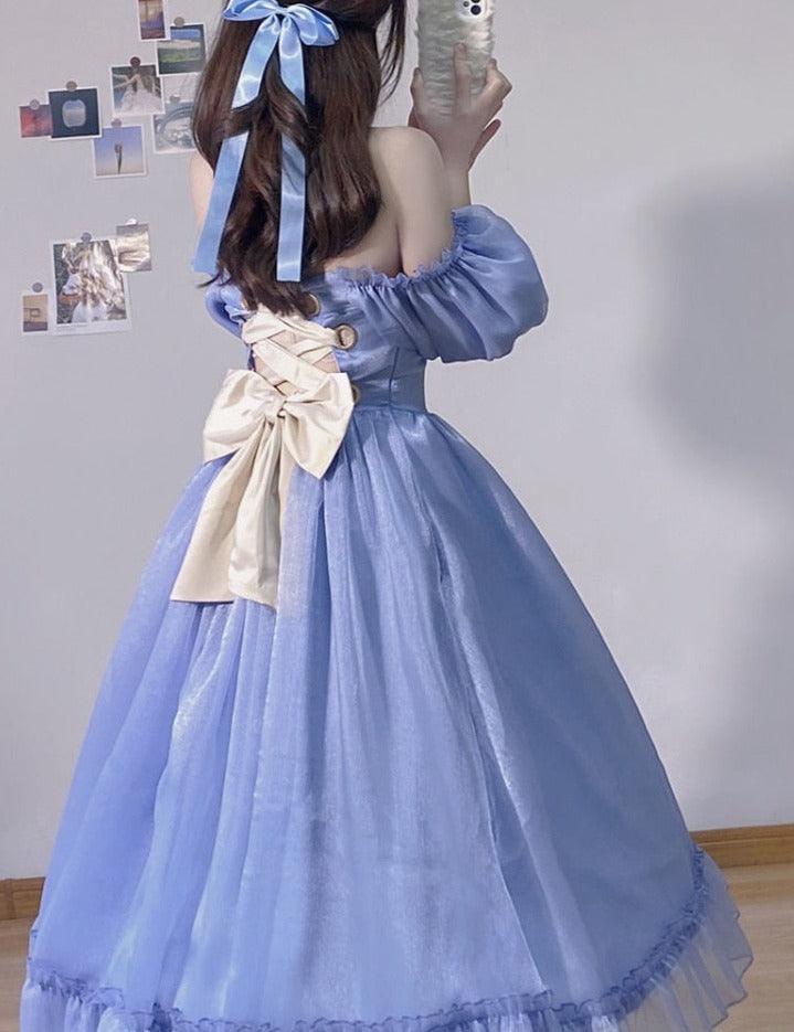 Womens Fairy Cottage Princess Long Dress Baly Shop Womens Fairy Cottage Princess Long Dress Baly Shop