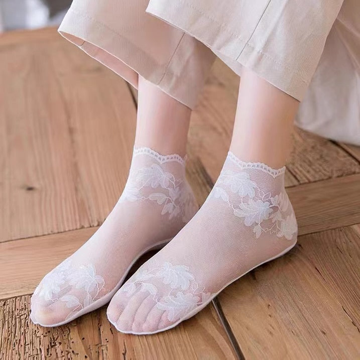 Invisible Lace Socks Thin
