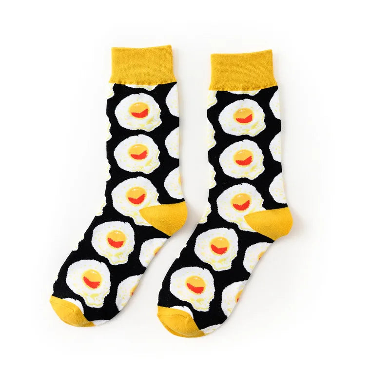 Colorful Food Printed Socks