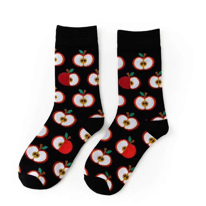 Colorful Food Printed Socks