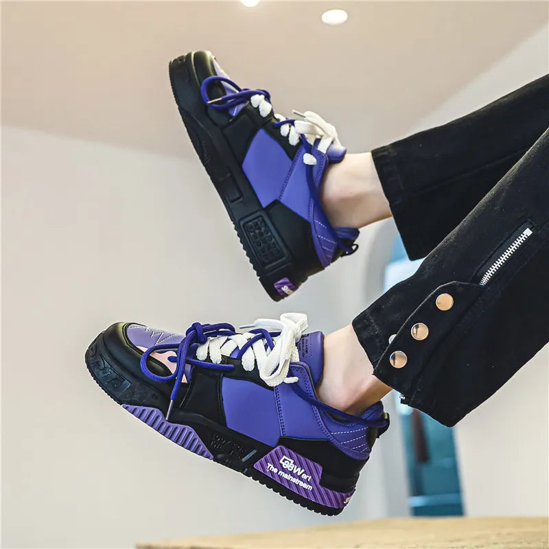 Bold Color Fusion  Sneakers