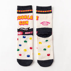 Food Products Cartoon Socks