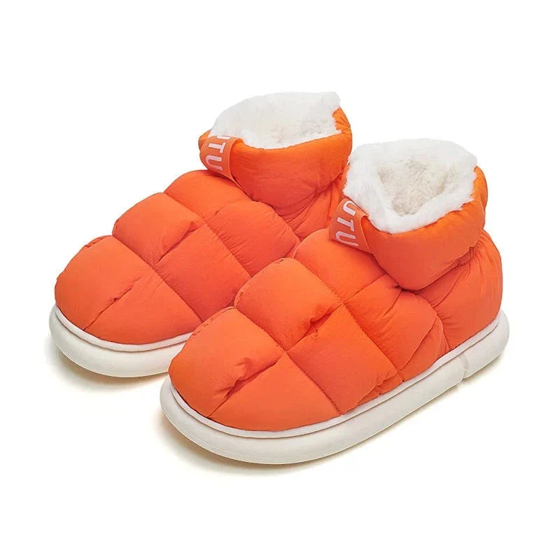 Fluffy High Top Snow Boots