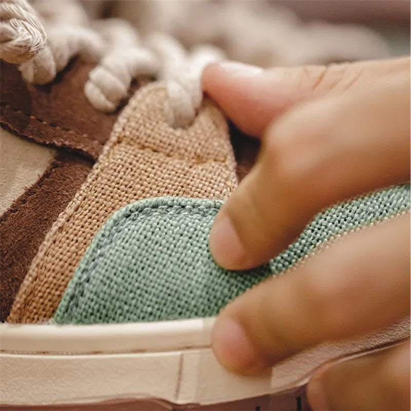 Deadly Rabbit Embroidery Sneakers