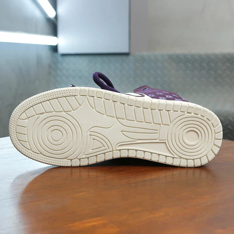 Y2K Purple Pulse Sneakers
