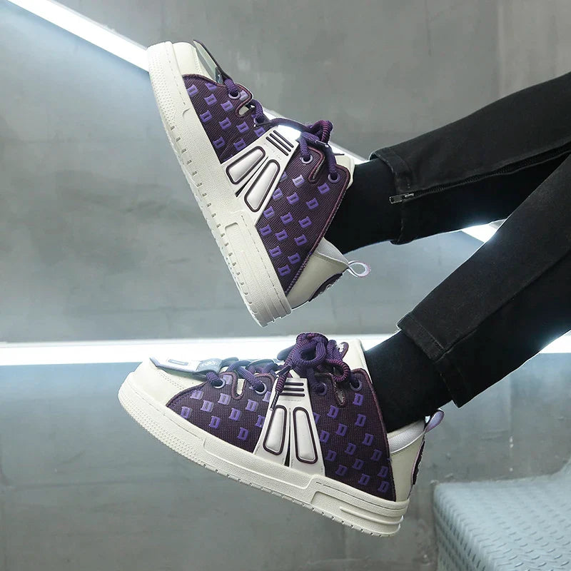 Y2K Purple Pulse Sneakers