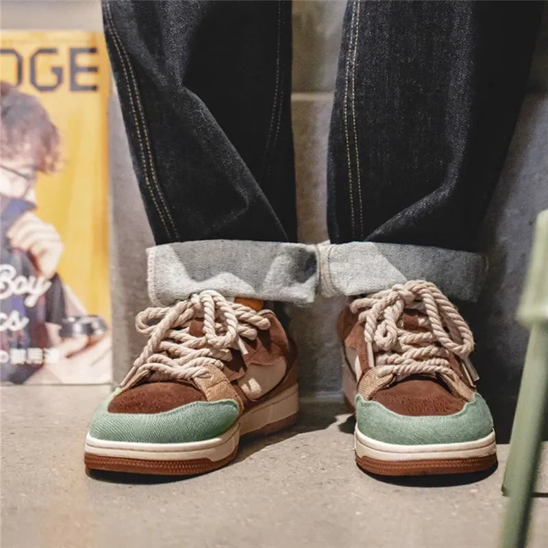 Deadly Rabbit Embroidery Sneakers