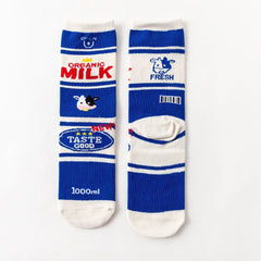 Food Products Cartoon Socks