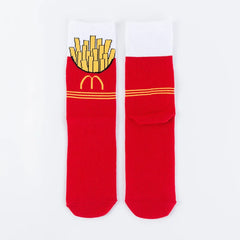 Food Cartoon Socks