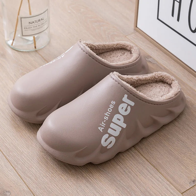 Waterproof Cotton Insole Slipper