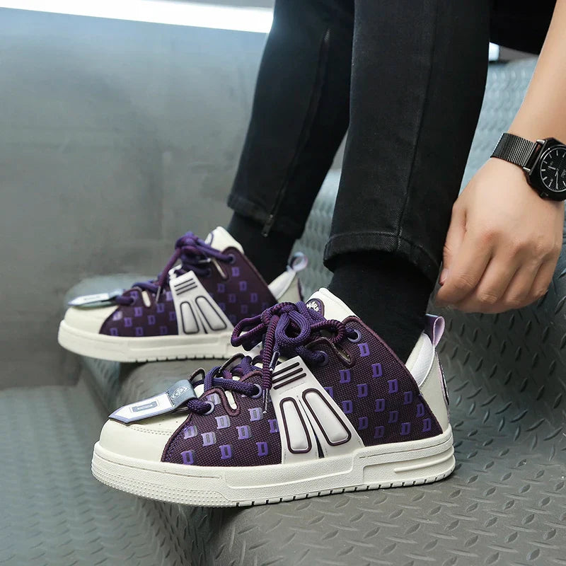Y2K Purple Pulse Sneakers