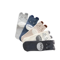 5 Pairs Cartoon Animals Funny Socks