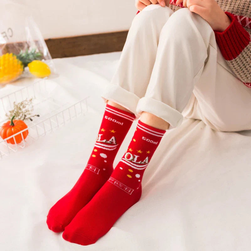 Colorful Food Printed Socks