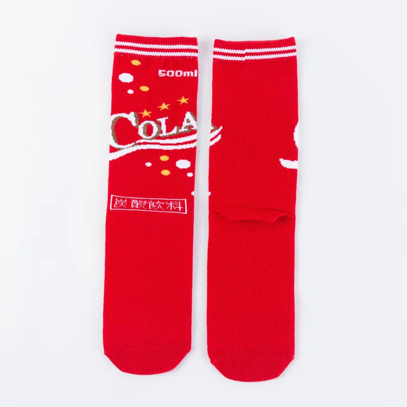 Food Cartoon Socks