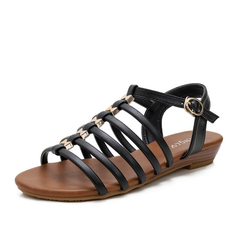 Sandals for Summer Roman Flat Sandals Strappy Beach Sandals