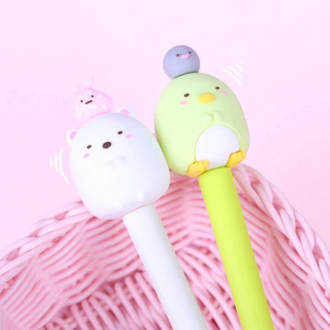 3Pcs Sumikko Gurashi Gel Pen