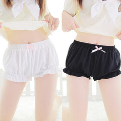 Girl's Harajuku Pumpkin Shorts