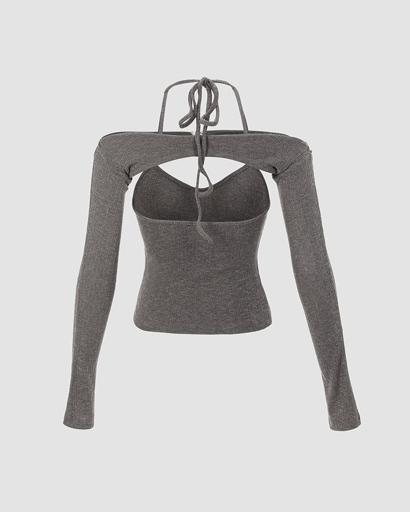 Cross My Heart Halter Top
