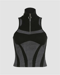 Ecktois Racer High Neck Top