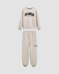 LOS ANGELES Fleece Tracksuit Set