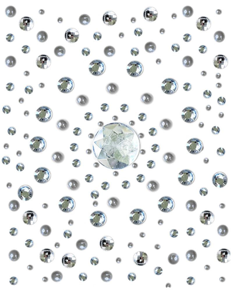 Pearl Effect Face Embellishment Sticker
