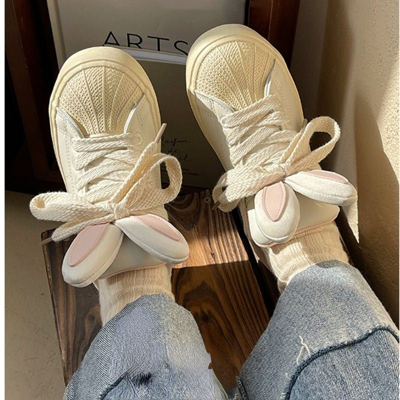 Cute Bunny Rabbit Ear Sneakers Shoes