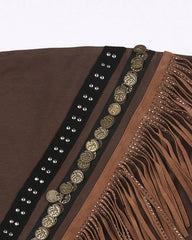 Exotic Coins And Fringes Tube Top