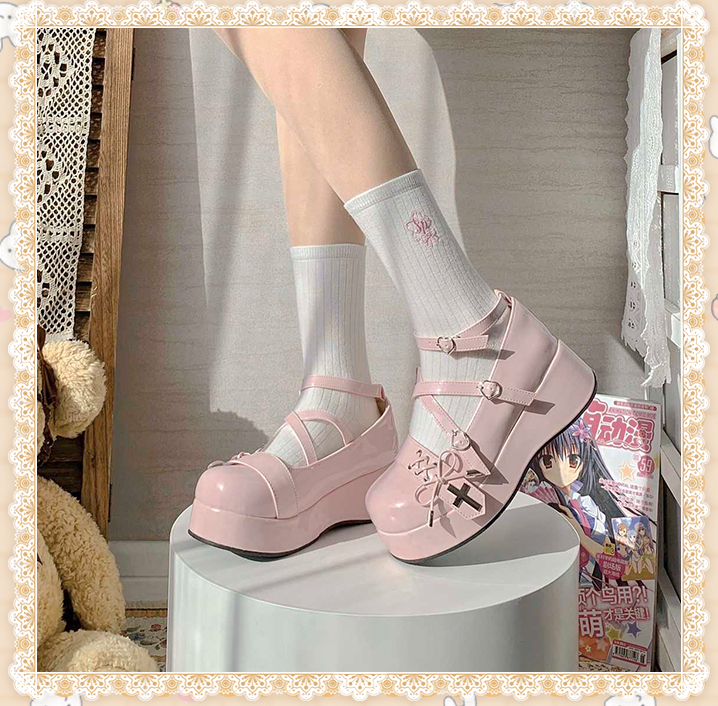 Gothic lolita Harajuku Platform Shoes