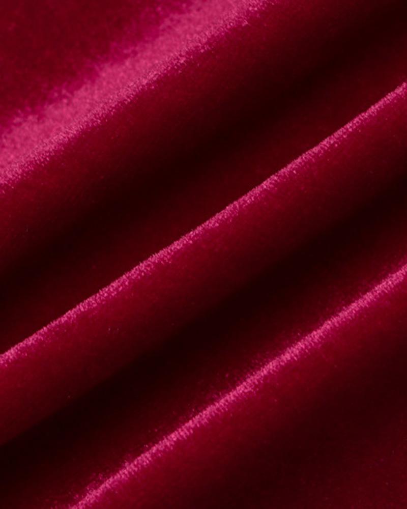 Side Panel Steel Ring Party Dress