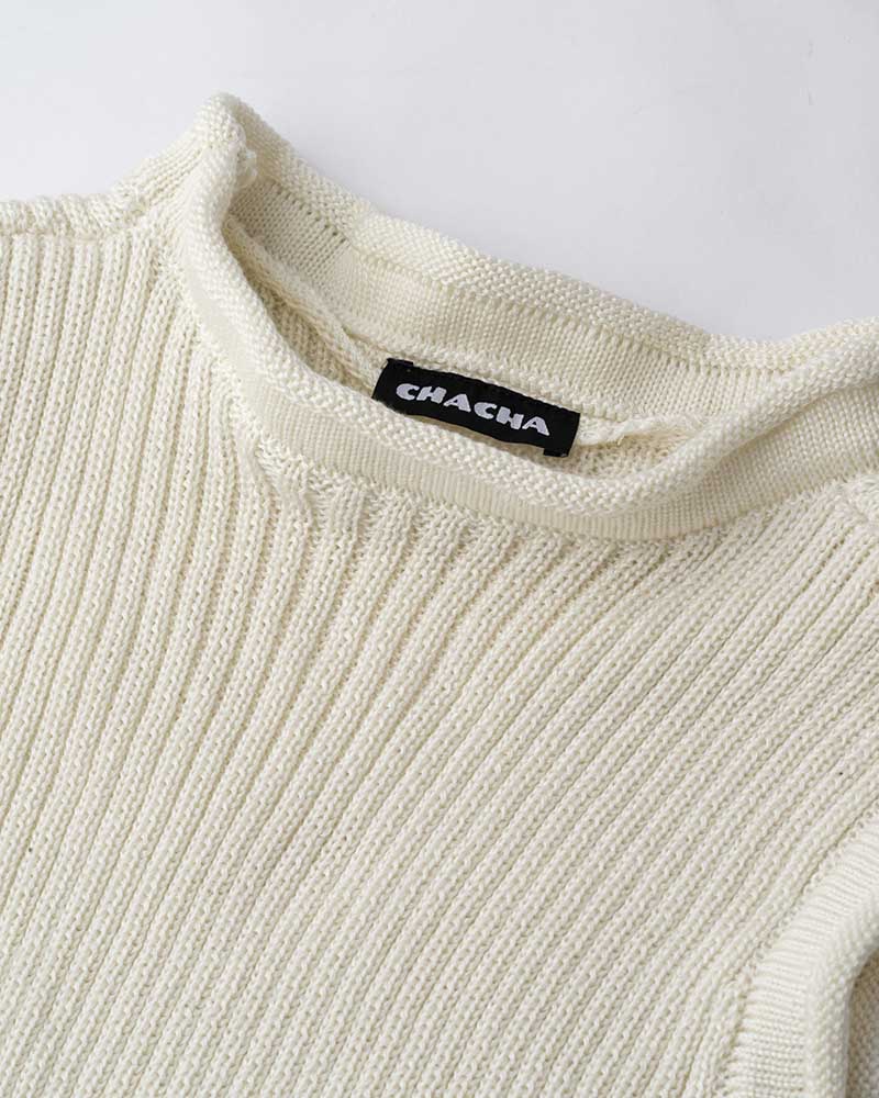 Rekindle Cropped Ribbed Tank Top
