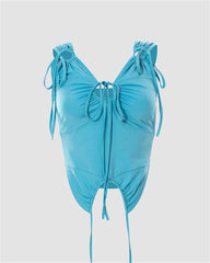 Crossing At The Back Cami Top